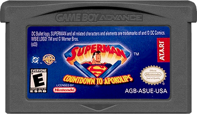 Superman Countdown To Apokolips - GAMEBOY ADVANCE