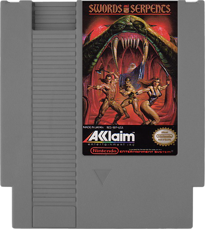 Swords And Serpents - NINTENDO 8 BIT