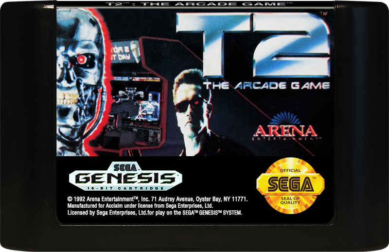 T2 The Arcade Game - SEGA GENESIS