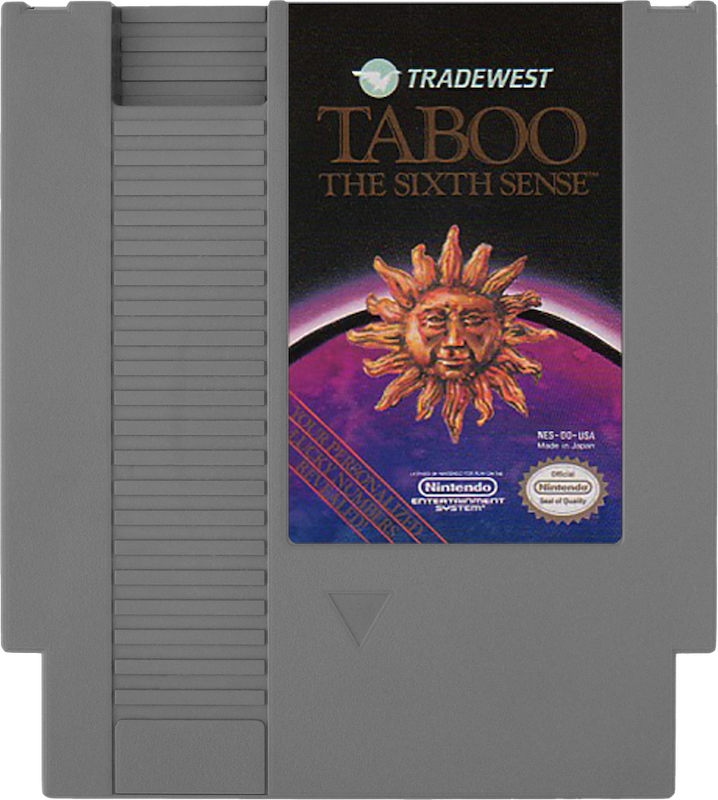 Taboo The Sixth Sense - NINTENDO 8 BIT
