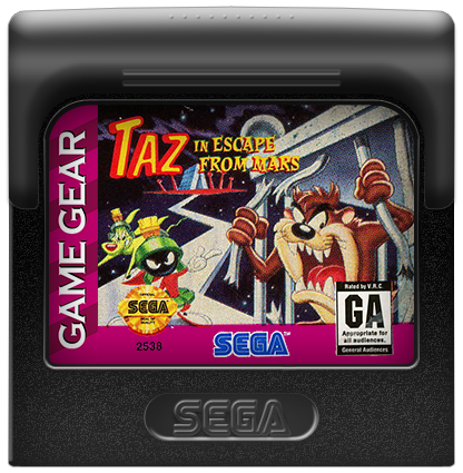 Taz In Escape From Mars - GAME GEAR