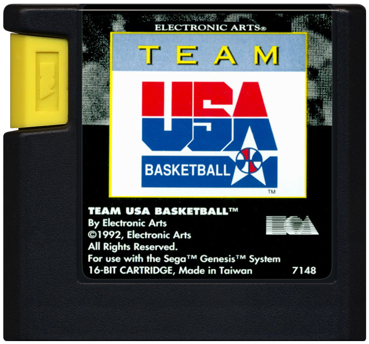 Team USA Basketball - SEGA GENESIS