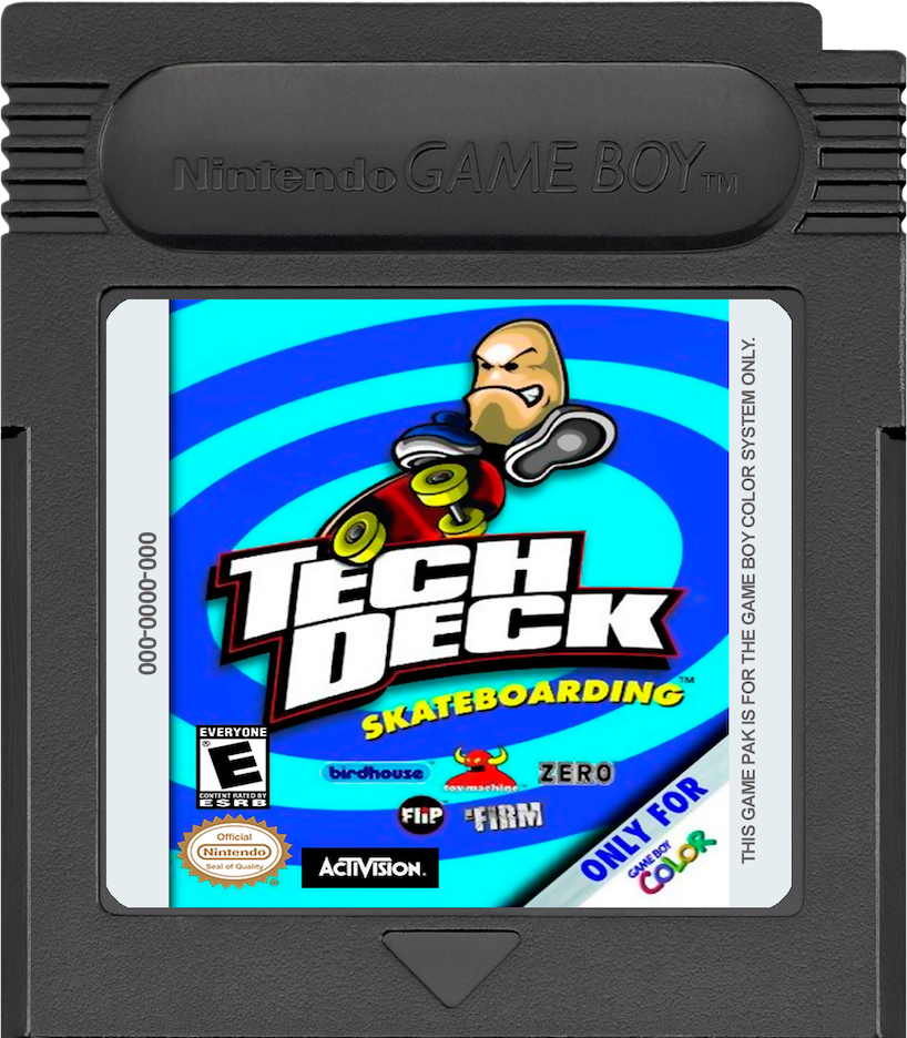Tech Deck Skateboarding - GAMEBOY COLOR