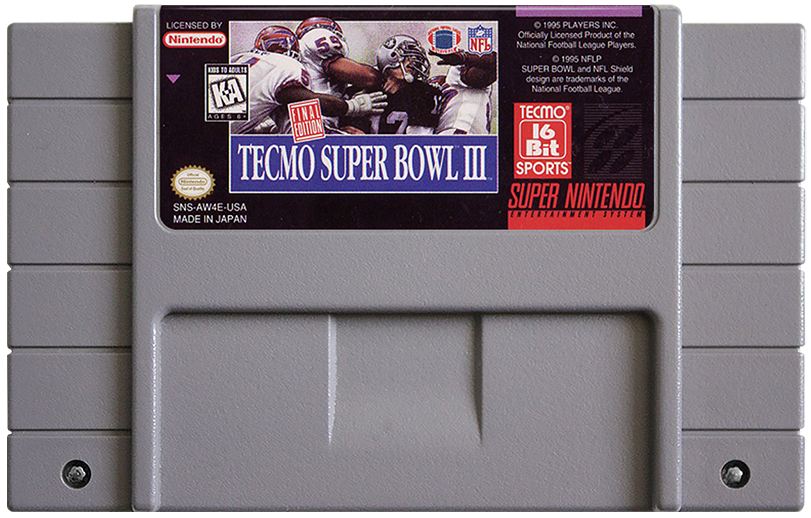 Tecmo Super Bowl III - SNES