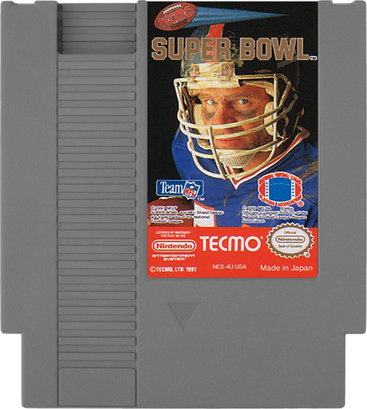 TECMO SUPER BOWL - NINTENDO 8 BIT