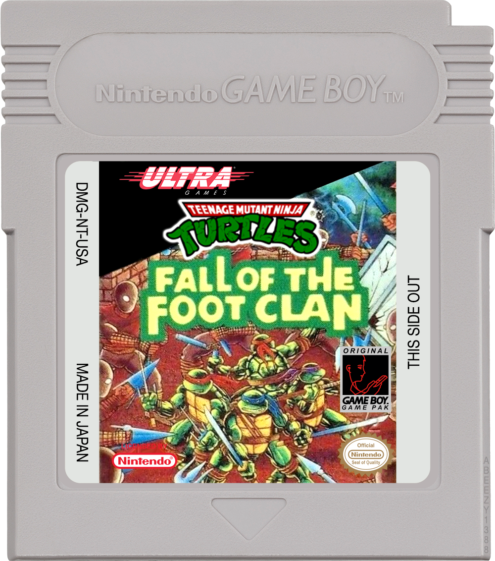 Teenage Mutant Ninja Turtles Fall Of Foo - GAMEBOY