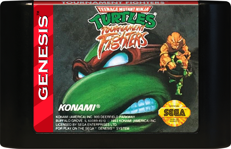 Tournament Fighters TMNT - SEGA GENESIS