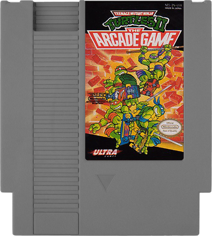 Teenage Mutant Ninja Turtles II Arcade - NINTENDO 8 BIT