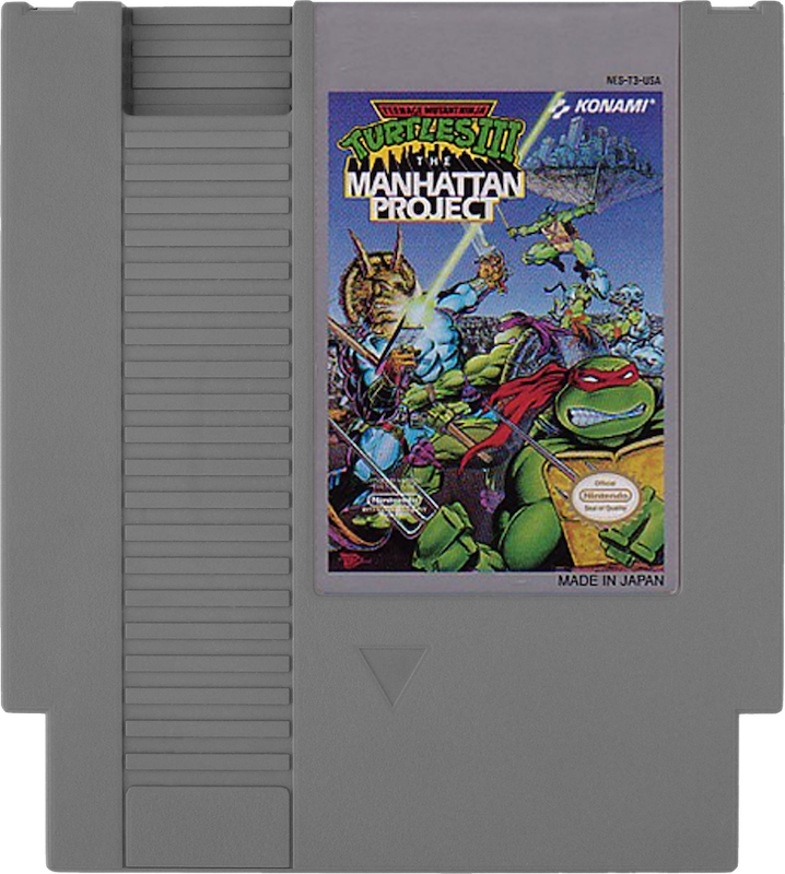 Teenage Mutant Ninja Turtles III Manhatt - NINTENDO 8 BIT