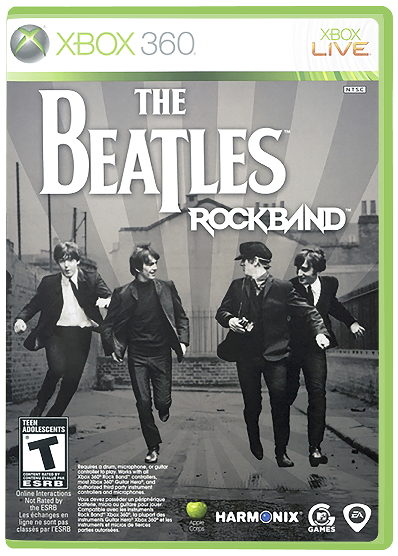 ROCK BAND BEATLES (SOFTWARE) - XBOX 360