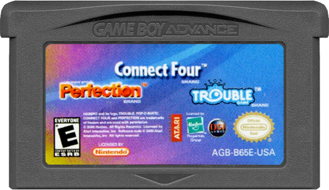 Connect 4/Trouble/ Perfection - GAMEBOY ADVANCE