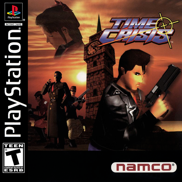 Time Crisis w/gun - PLAYSTATION