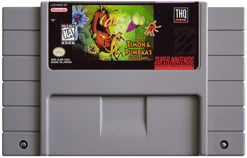 Timon & Pumbaas Jungle Games - SNES