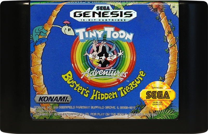 Tiny Toon Adventures: Busters Hidden - SEGA GENESIS