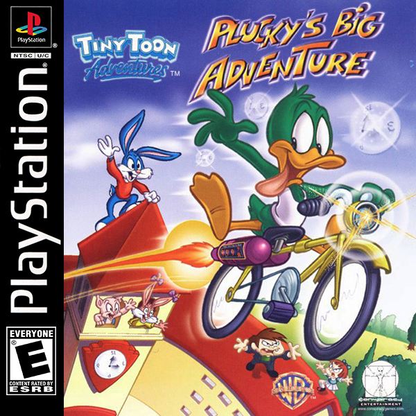 TINY TOON ADVENTURES PLUCKYS BIG ADVENTU - PLAYSTATION