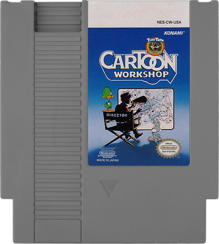 Tiny Toon Adeventures Cartoon Workshop - NINTENDO 8 BIT