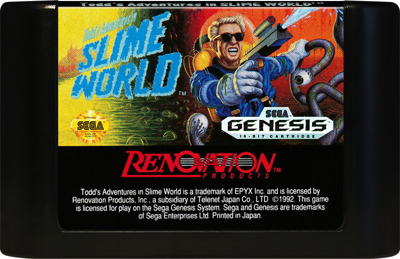 Todds Adventures In Slime World - SEGA GENESIS