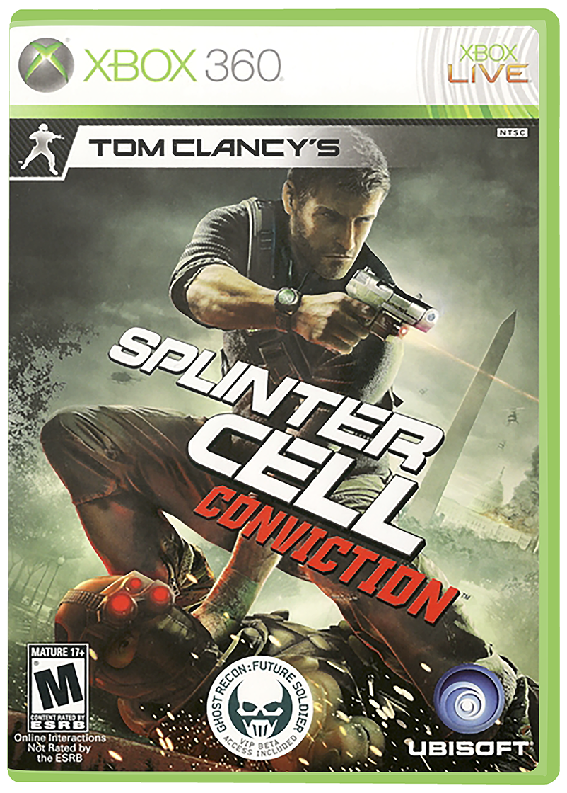 TOM CLANCYS SPLINTER CELL CONVICTION - XBOX 360