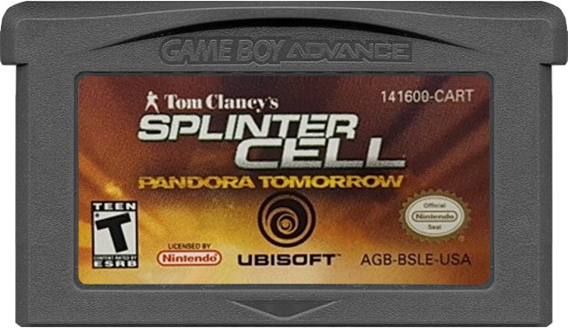GBA Splinter Cell Pandora Tomorrow 欧州版 Amazon.com: Splinter Cell: Pandora Tomorrow : Video Games