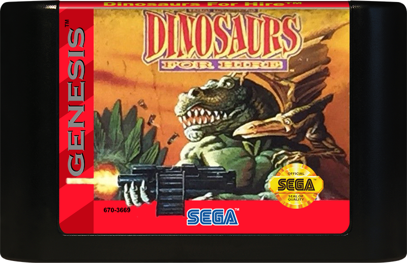Dinosaurs For Hire - SEGA GENESIS