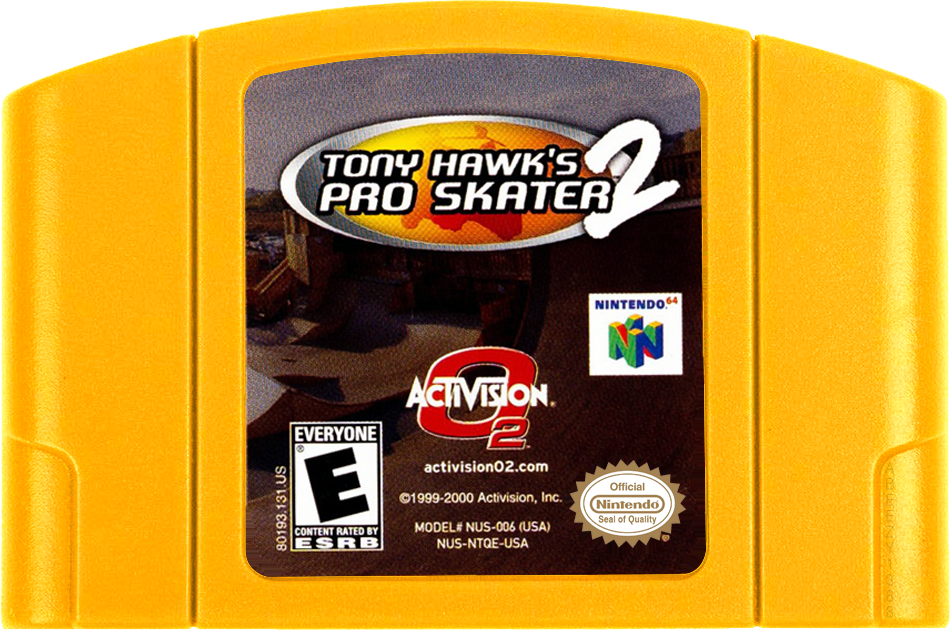 Tony Hawks Pro Skater 2 - NINTENDO 64