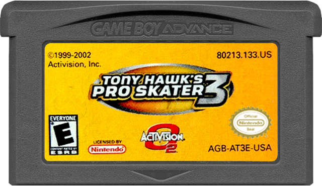 Tony Hawks Pro Skater 3 - GAMEBOY ADVANCE