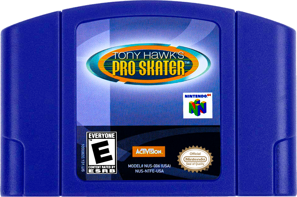 TONY HAWKS PRO SKATER - NINTENDO 64