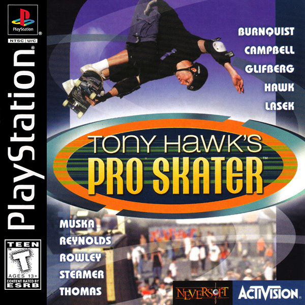 Tony Hawks Pro Skater - PLAYSTATION