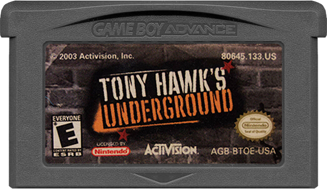 Tony Hawks Underground - GAMEBOY ADVANCE