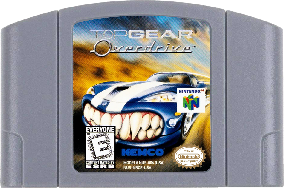 TOP GEAR OVERDRIVE - NINTENDO 64