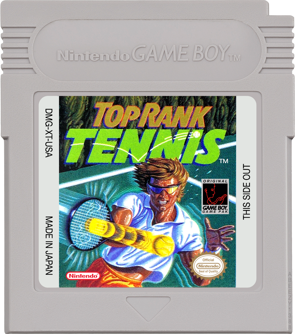 Top Rank Tennis - GAMEBOY