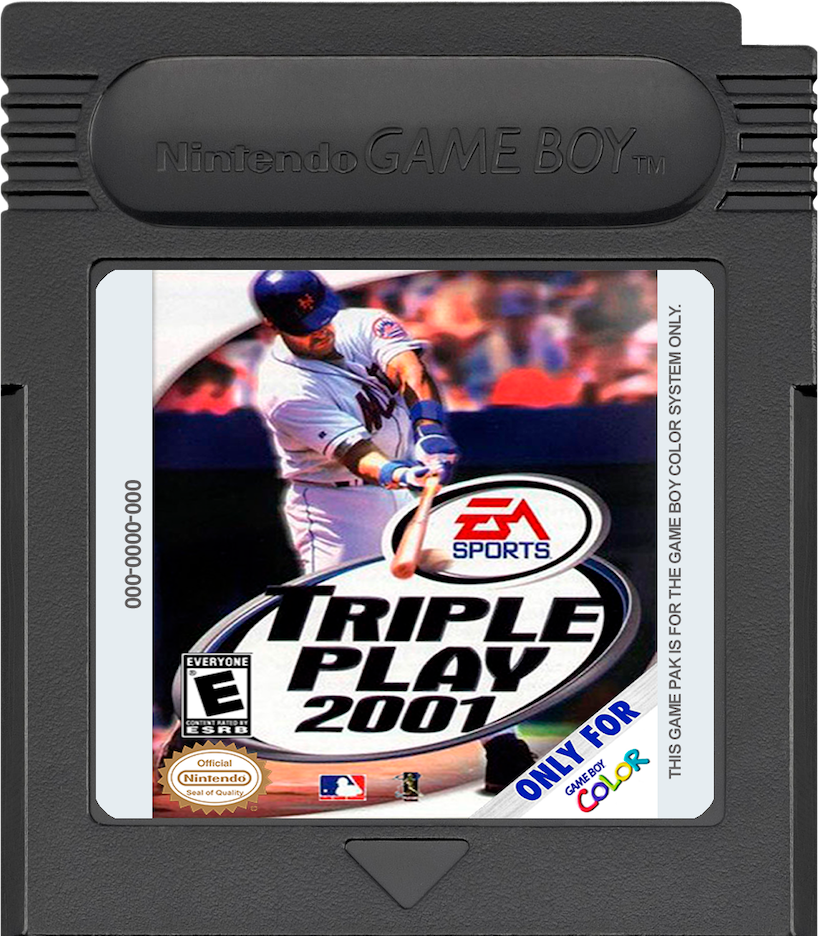 TRIPLE PLAY 2001 - GAMEBOY COLOR