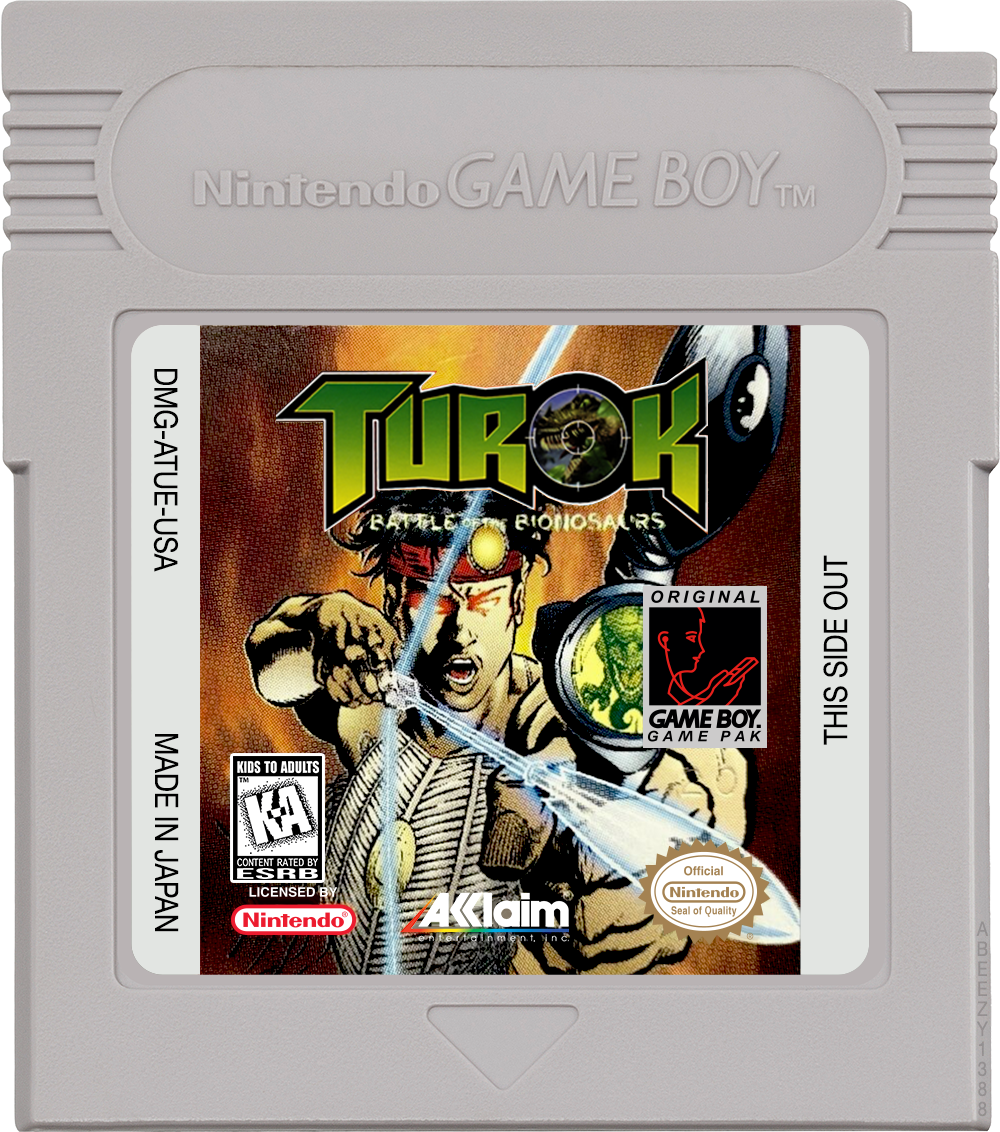 Turok Battle Of The Dinosaurs - GAMEBOY