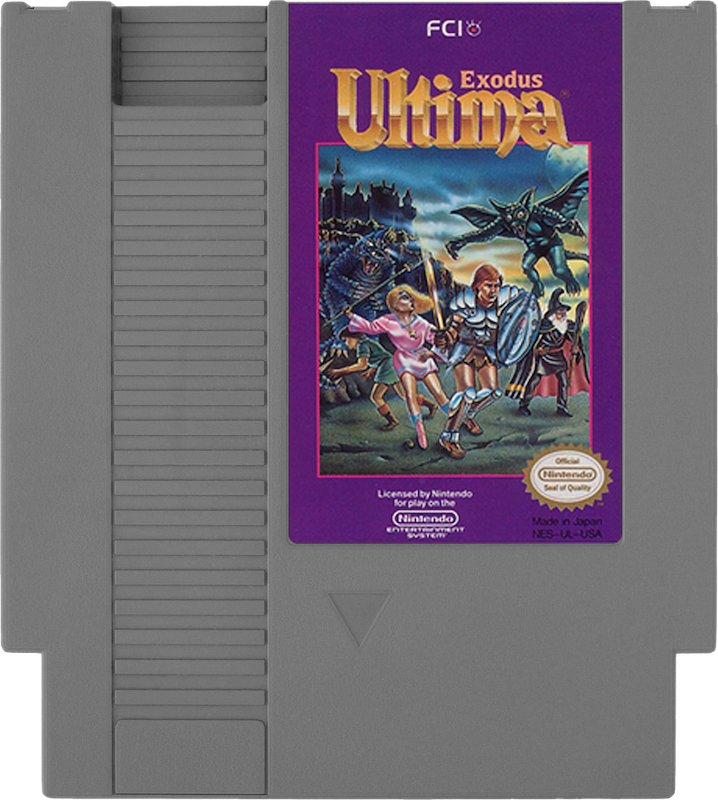 Ultima Exodus - NINTENDO 8 BIT