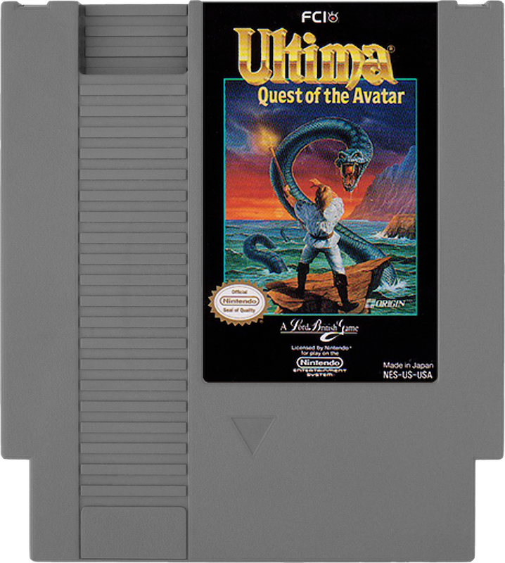 Ultima Quest Of The Avatar - NINTENDO 8 BIT