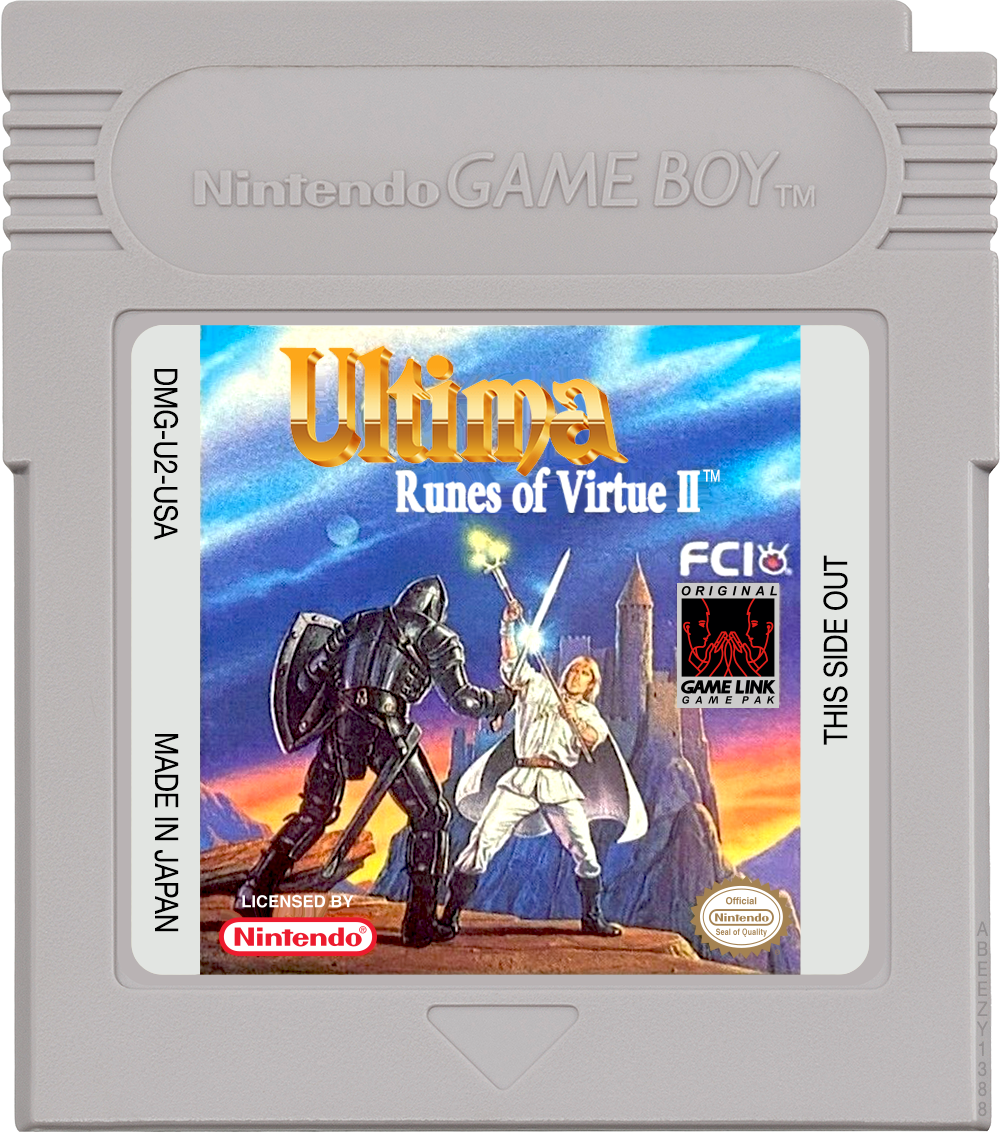Ultima Runes Of Virtue II - GAMEBOY