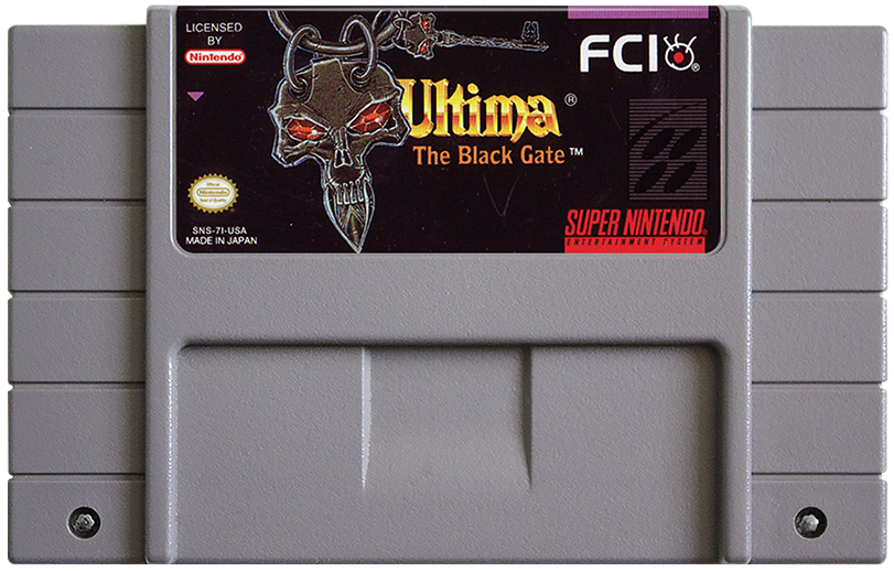 Ultima Black Gate - SNES