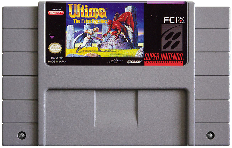 Ultima VI : The False Prophet sur Super Nintendo Ultima VI : The False Prophet sur Super Nintendo