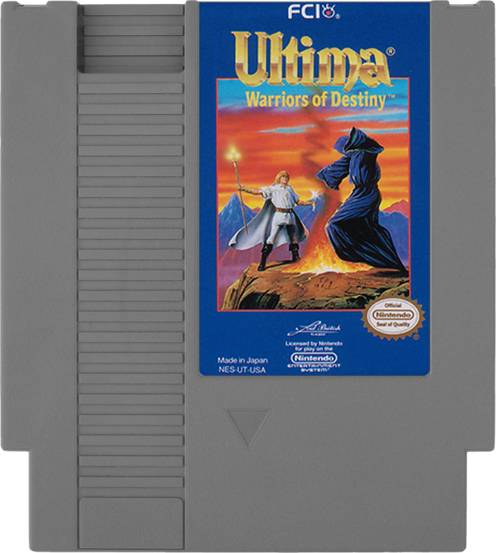 Ultima Warriors Of Destiny - NINTENDO 8 BIT