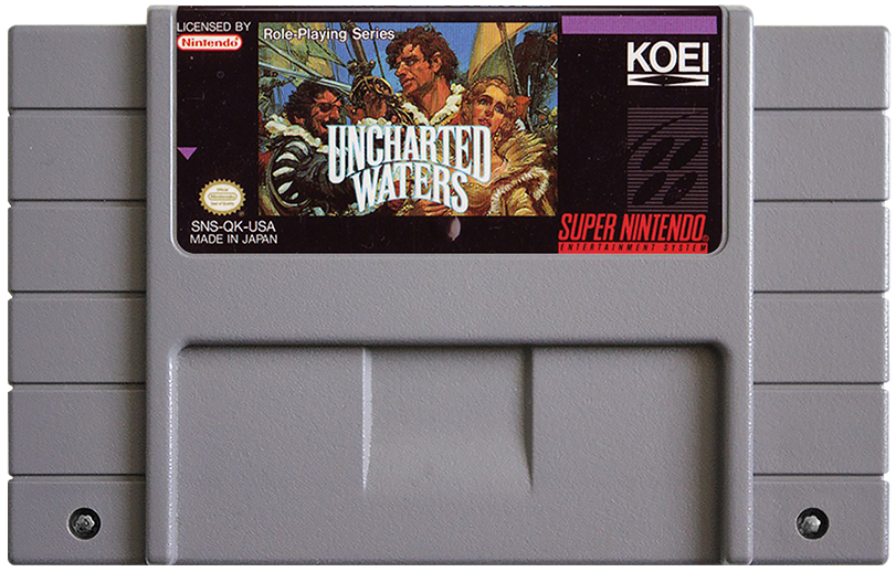 UNCHARTED WATERS NEW HORIZONS - SNES
