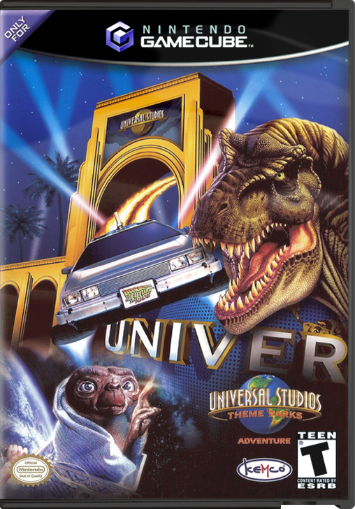 UNIVERSAL STUDIOS ADVENTURE - GAMECUBE