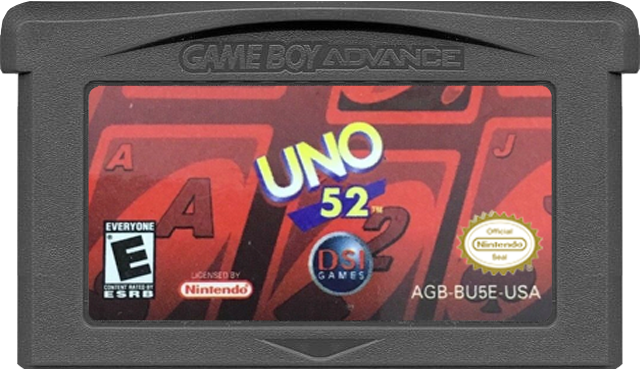 Uno 52 - GAMEBOY ADVANCE