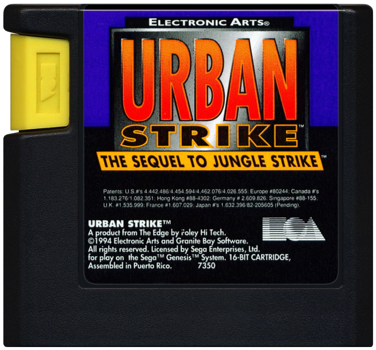Urban Strike - SEGA Megadrive - Jeux vidéo Urban Strike - SEGA Megadrive - Jeux vidéo