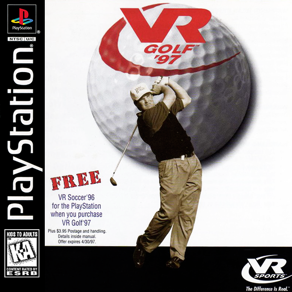 VR GOLF 97 - PLAYSTATION