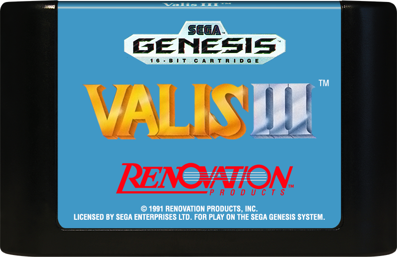 Valis III - SEGA GENESIS