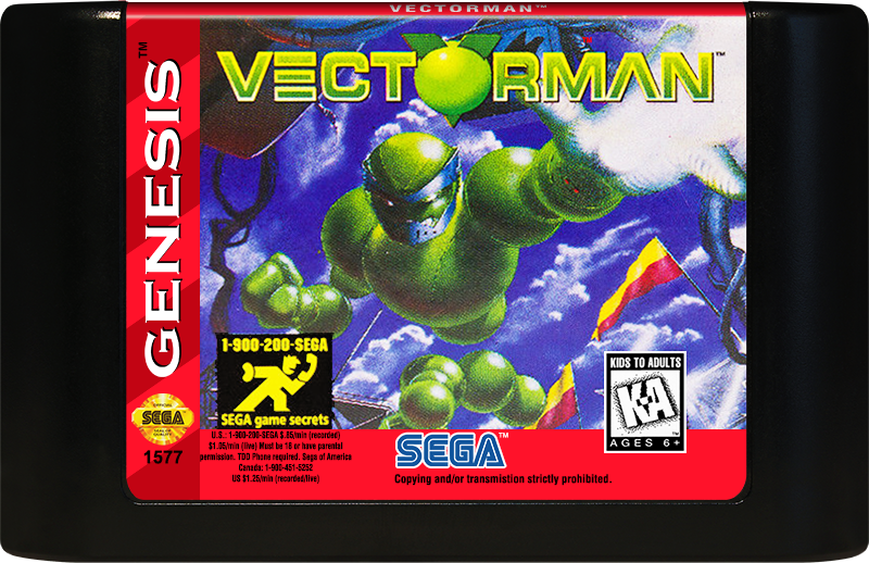 Vectorman - SEGA GENESIS