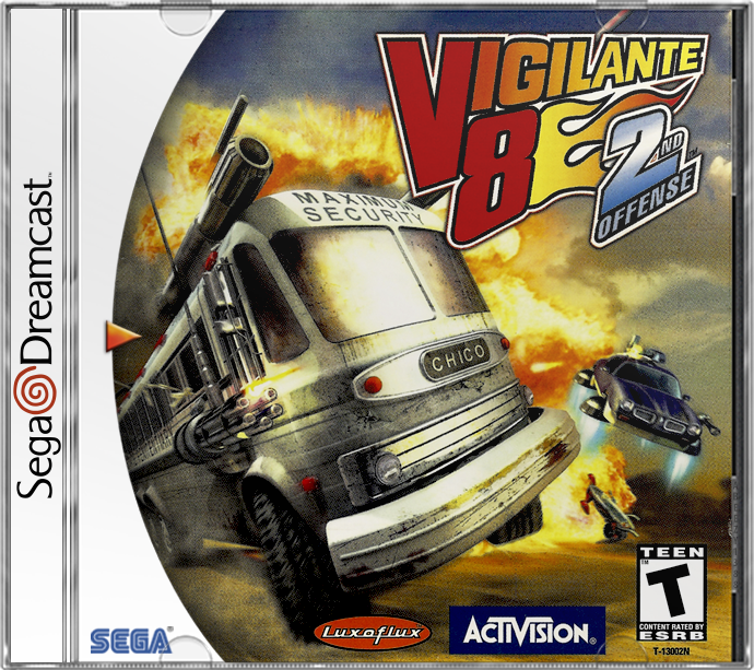 V8 SECOND OFFENSE - DREAMCAST