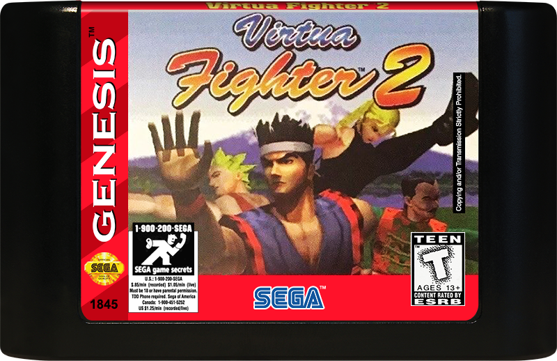 Virtua Fighter 2 - SEGA GENESIS