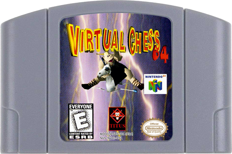 VIRTUAL CHESS - NINTENDO 64