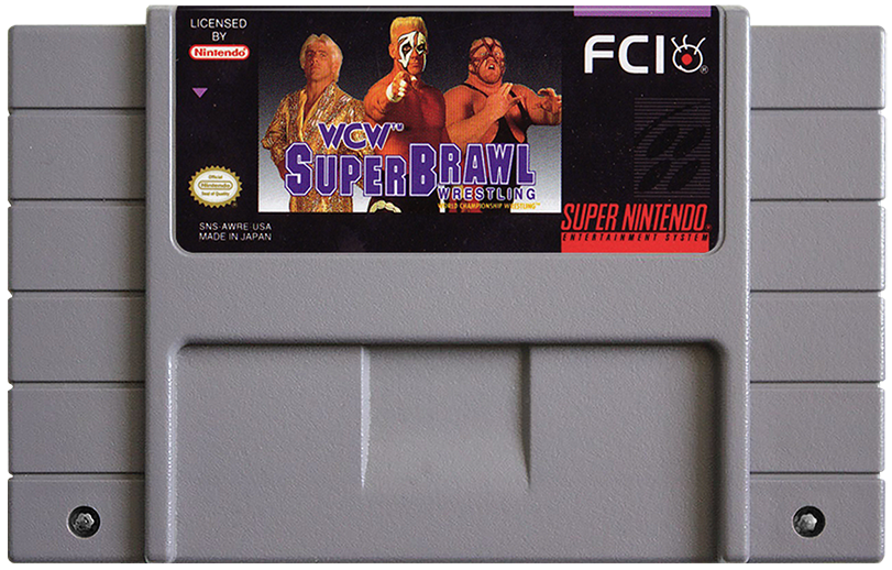 WCW Superbrawl Wrestling - SNES